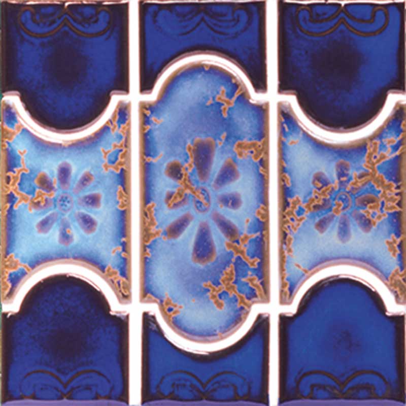 Buenos Cobalt Terra Mosaic Pattern, NPT Buenos Tile