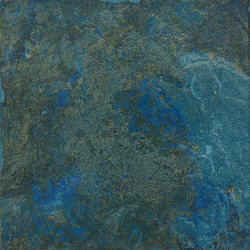 Coral, Teal - 6" x 6" | NPT Glossy Pool Tile