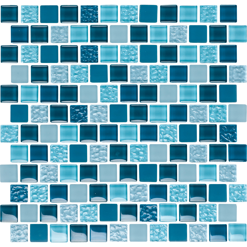 Essence Imperial 1" x 1" | NPT Essence Green Blue Color Tile