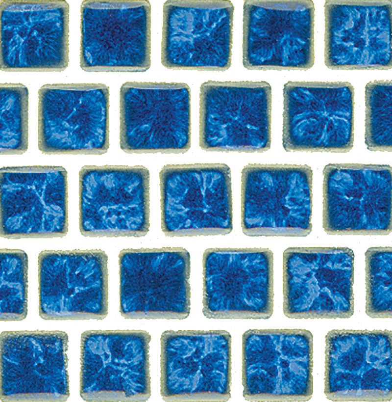 Harmony Lake Blue 1" x 1" | NPT Harmony Blue Pool Tile