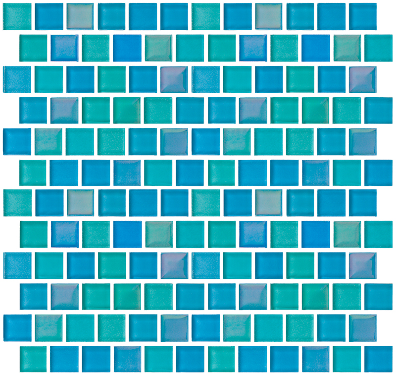 Jules Aqua Blend Tile