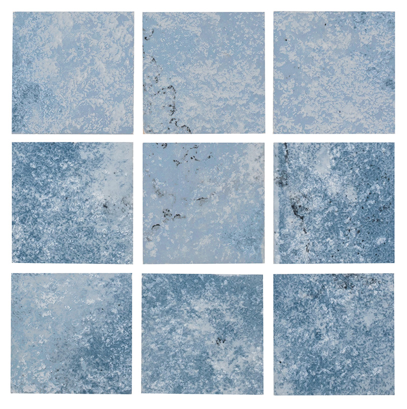 Persian Blue Azzurro 2" x 2" | NPT Persian Blue Glass Pool Tile