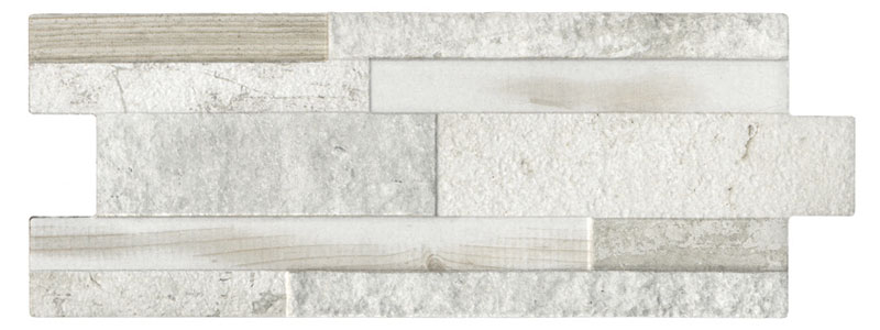 Rockwood Classic White 15 3/4" x 6 1/4" | NPT Stone Look Pool Tile