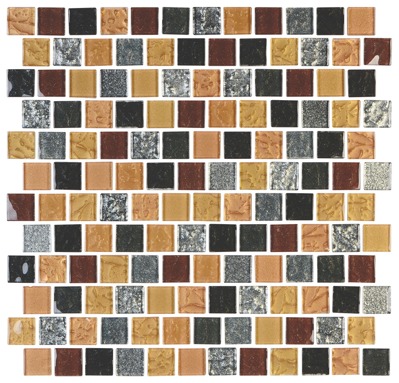 Soleil Anubis Gold 1" x 1" | NPT Soleil Ancient Egypt Tile