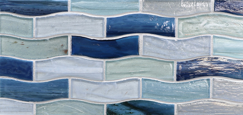 Tetra Aqua Mosaic Border | NPT Tetra Pool Tile